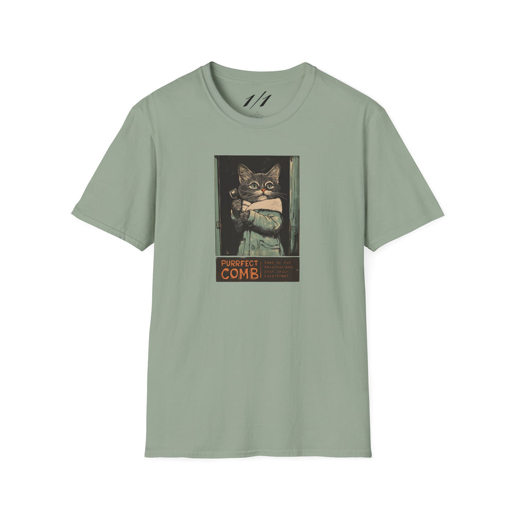 Purrfectly Groomed Cat T-Shirt