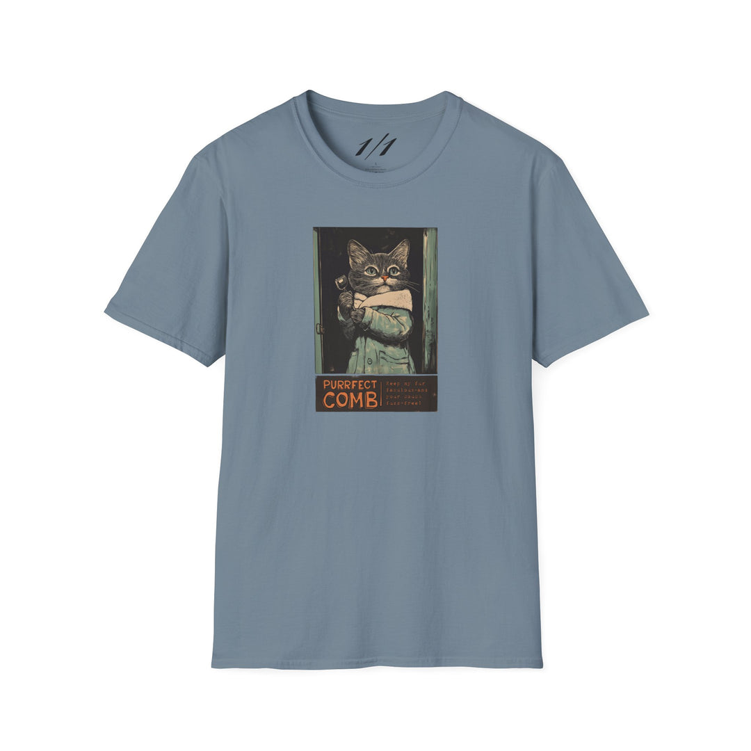 Purrfectly Groomed Cat T-Shirt